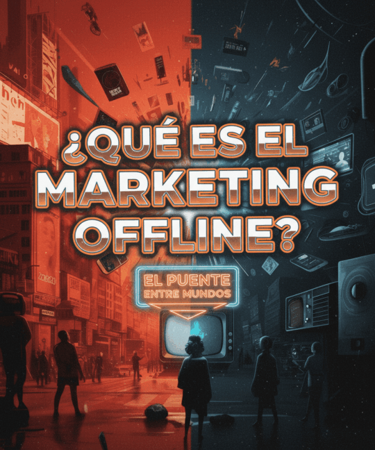 ¿Qué es el marketing offline? Integración entre publicidad tradicional y marketing digital con SitesGP en Puerto Rico.
